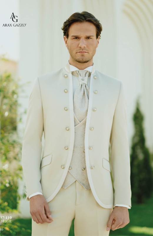Traje de caballero arax beig