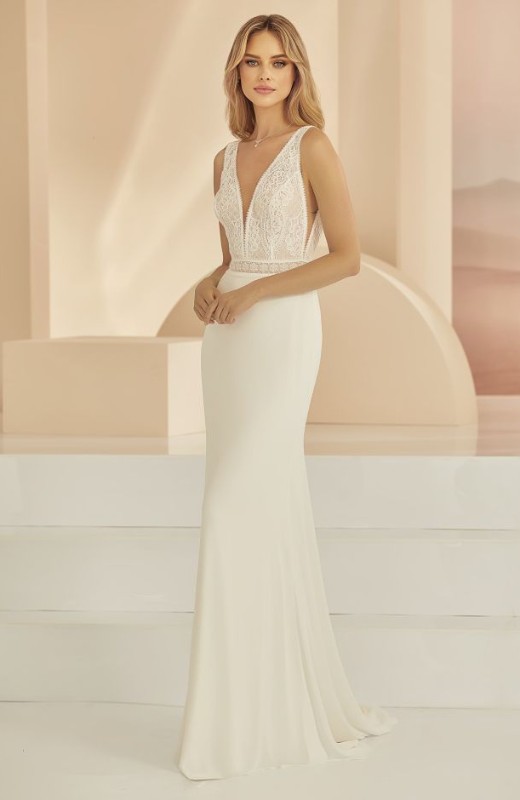 Vestido novia Cambel